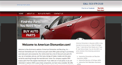 Desktop Screenshot of americandismantler.com